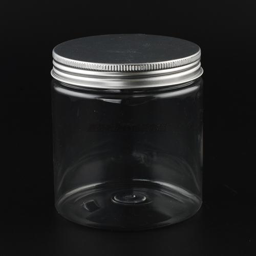 厂家现货供应500ml食品塑料罐500克透明干果包装罐